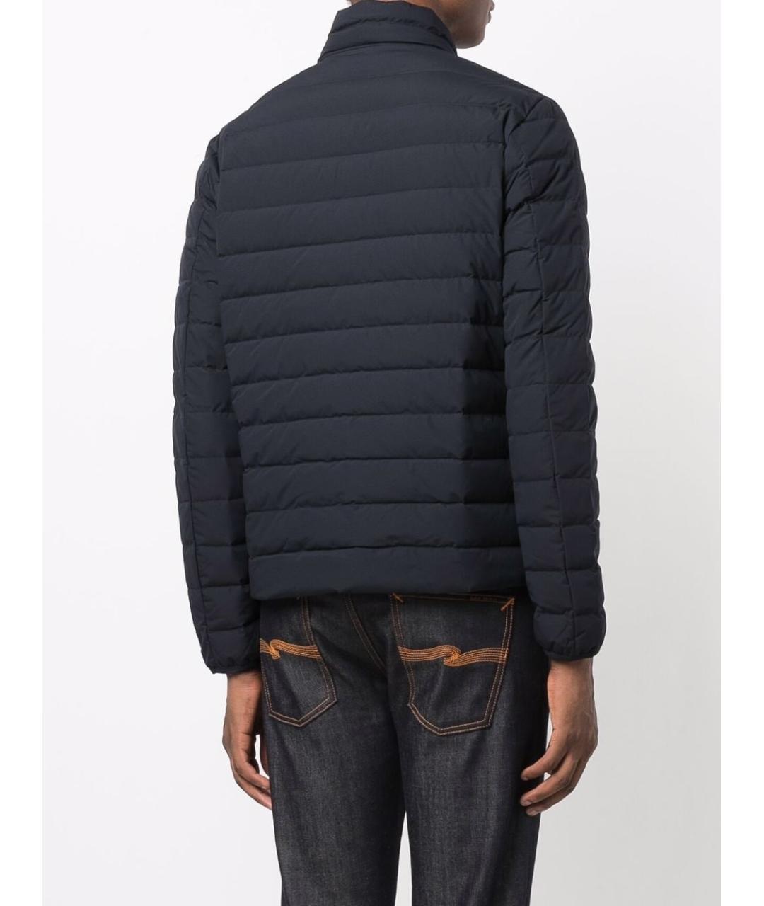 EMPORIO ARMANI Синий полиамидовый пуховик, фото 2