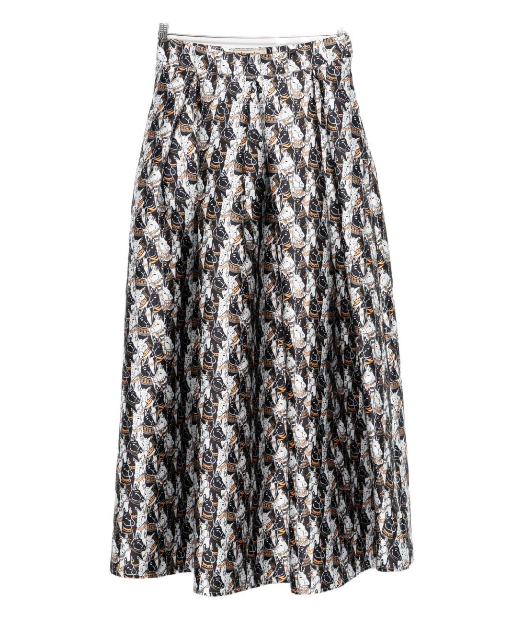 ALESSANDRO ENRIQUEZ Мульти юбка миди, фото 1