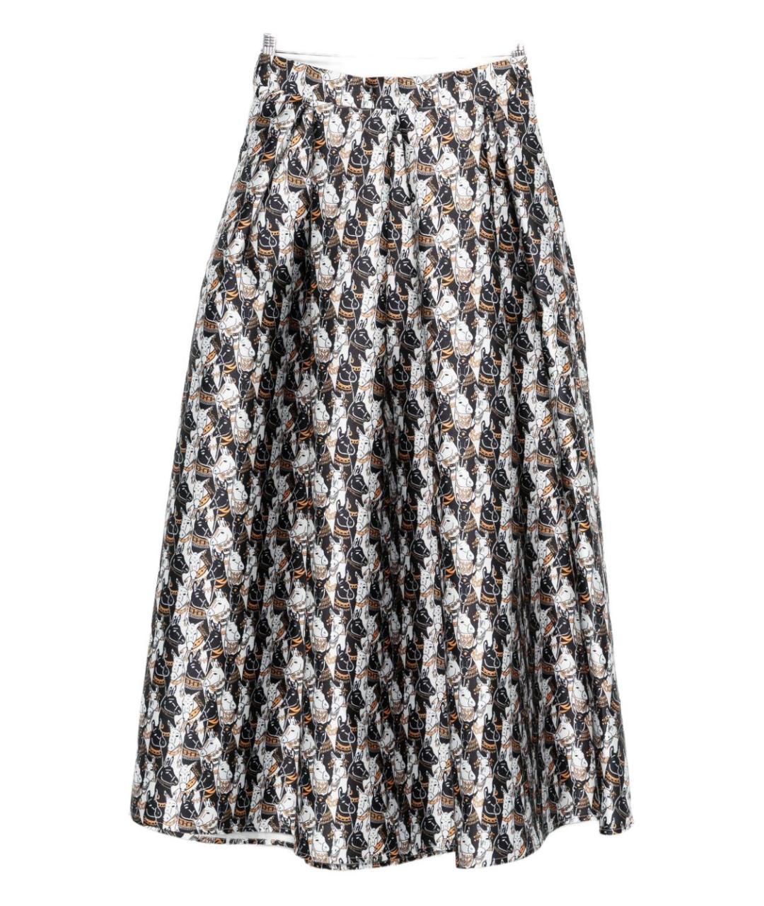 ALESSANDRO ENRIQUEZ Мульти юбка миди, фото 3