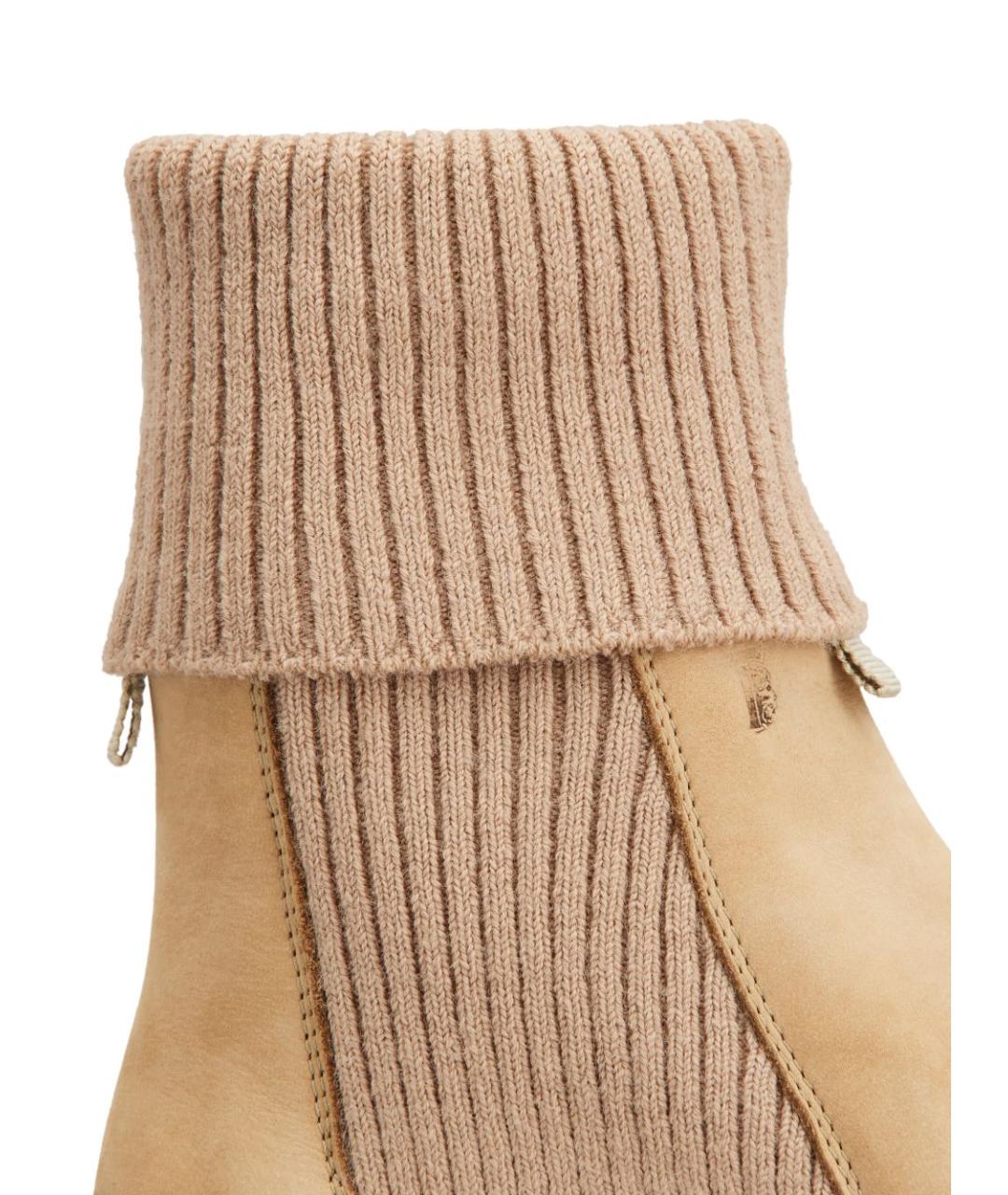 TOD'S Бежевые ботинки, фото 2