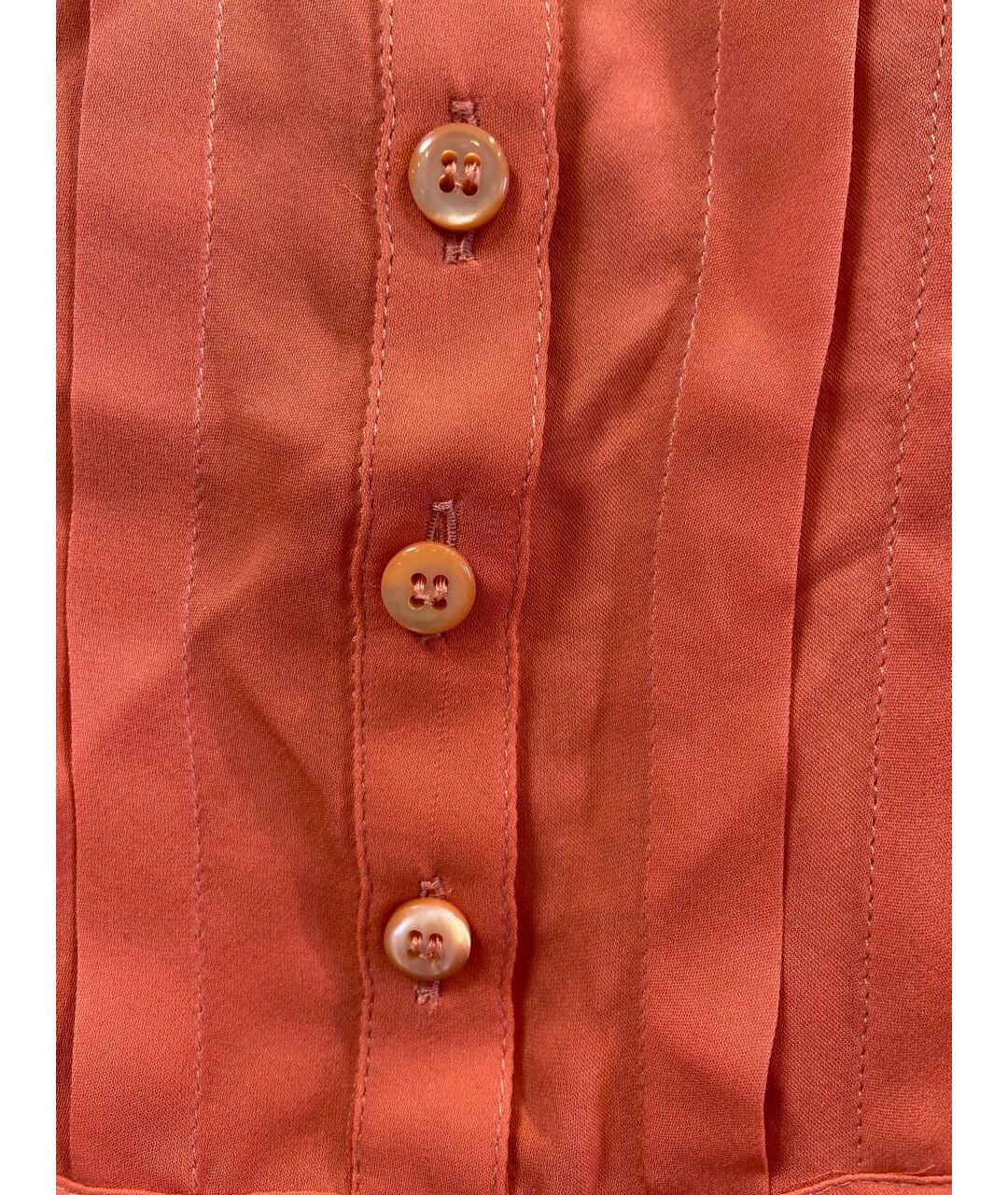 ARMANI COLLEZIONI Розовая шелковая рубашка, фото 3
