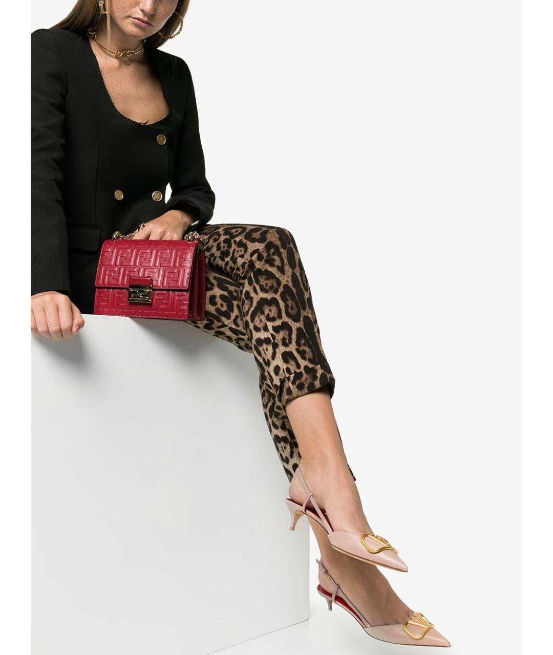 VALENTINO Бежевые кожаные туфли, фото 2