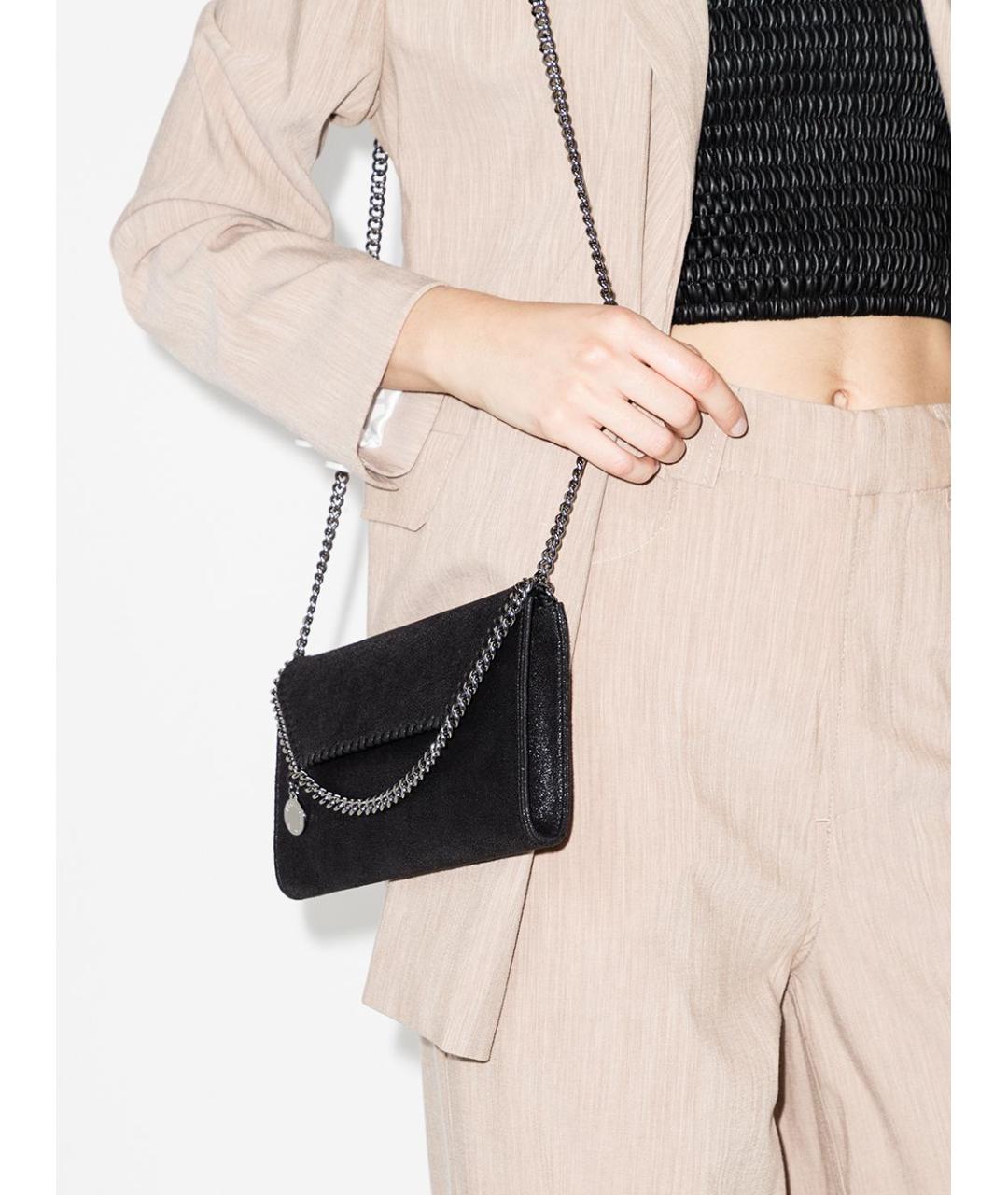 STELLA MCCARTNEY Черная сумка через плечо, фото 2