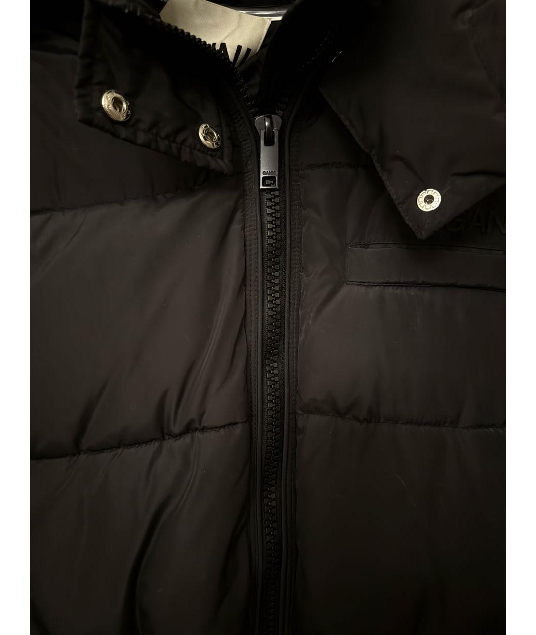 GANNI Черный пуховик, фото 4