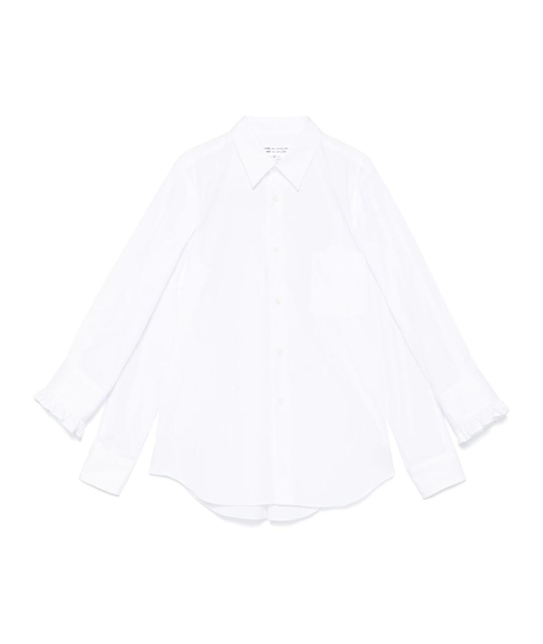 COMME DES GARÇONS Белая хлопковая рубашка, фото 1