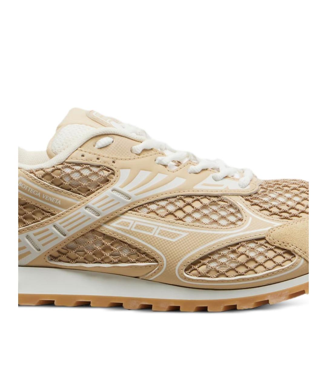 BOTTEGA VENETA Бежевые кроссовки, фото 2