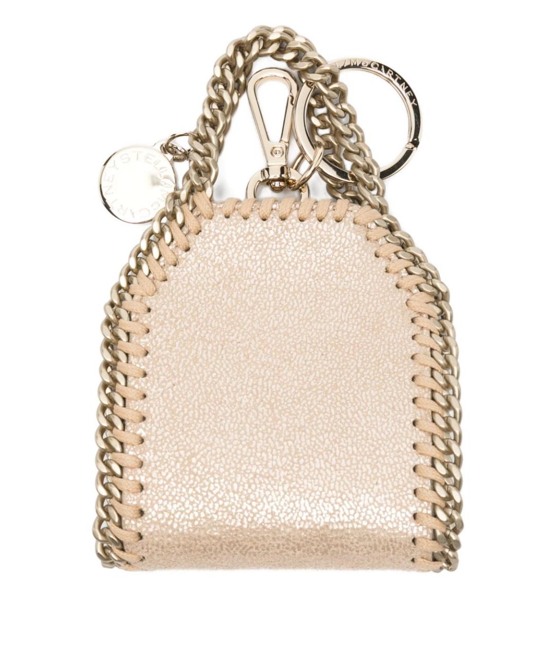 STELLA MCCARTNEY Бежевый брелок, фото 1