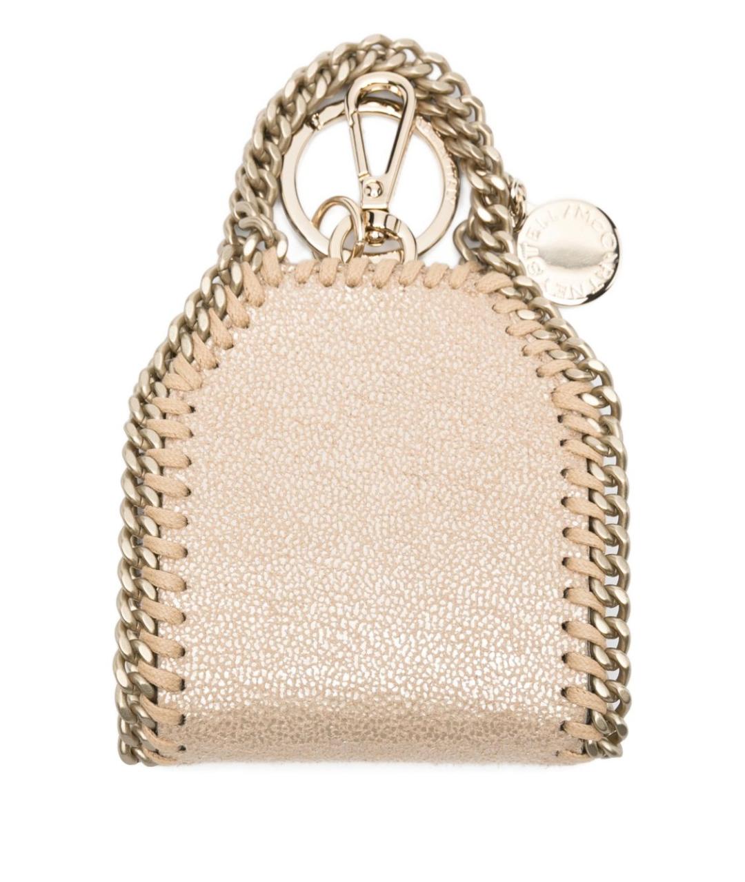 STELLA MCCARTNEY Бежевый брелок, фото 2