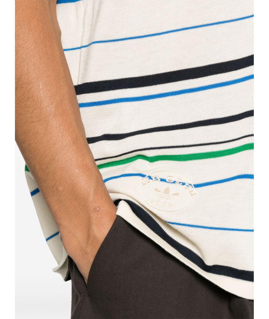 ADIDAS Мульти хлопковое поло с коротким рукавом, фото 4
