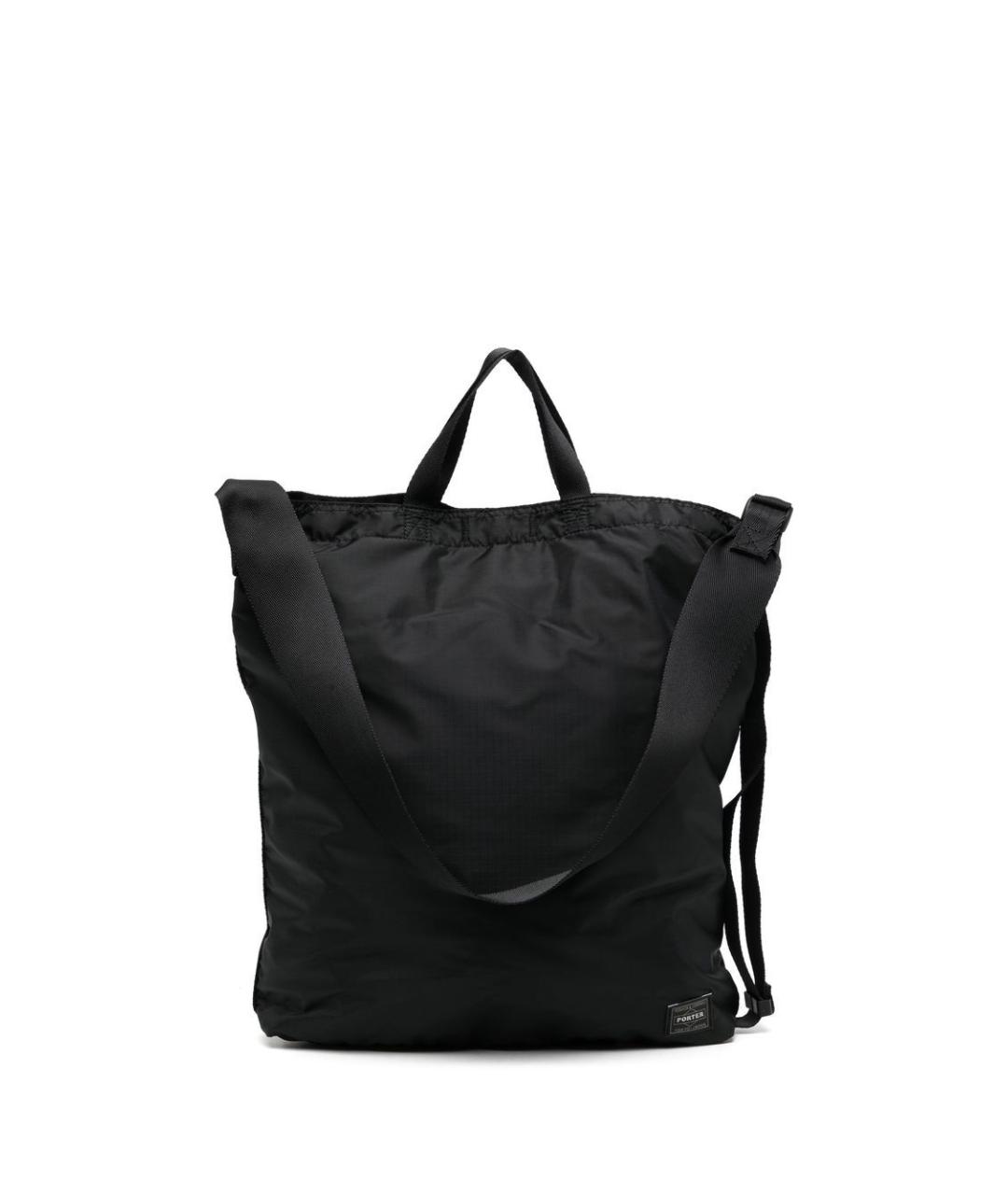 PORTER-YOSHIDA & CO Черная синтетическая сумка тоут, фото 1