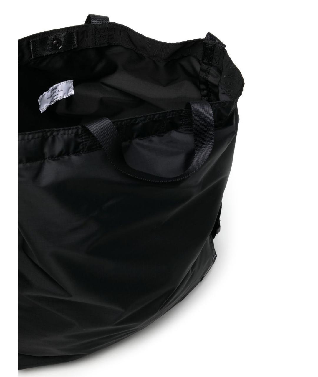 PORTER-YOSHIDA & CO Черная синтетическая сумка тоут, фото 2
