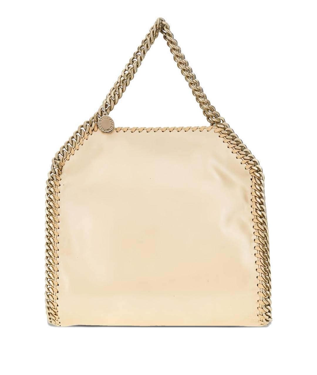 STELLA MCCARTNEY Золотая сумка тоут, фото 1