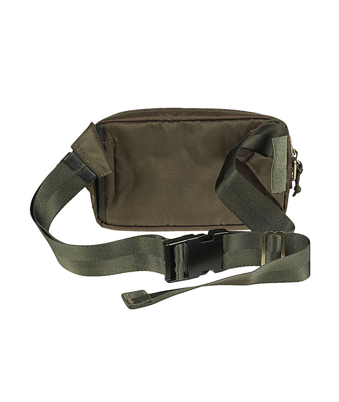 PORTER-YOSHIDA & CO Зеленая синтетическая поясная сумка, фото 2