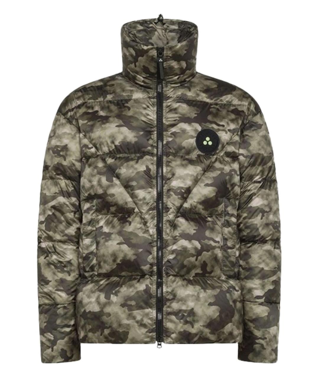 PEUTEREY Коричневый полиэстеровый пуховик, фото 1