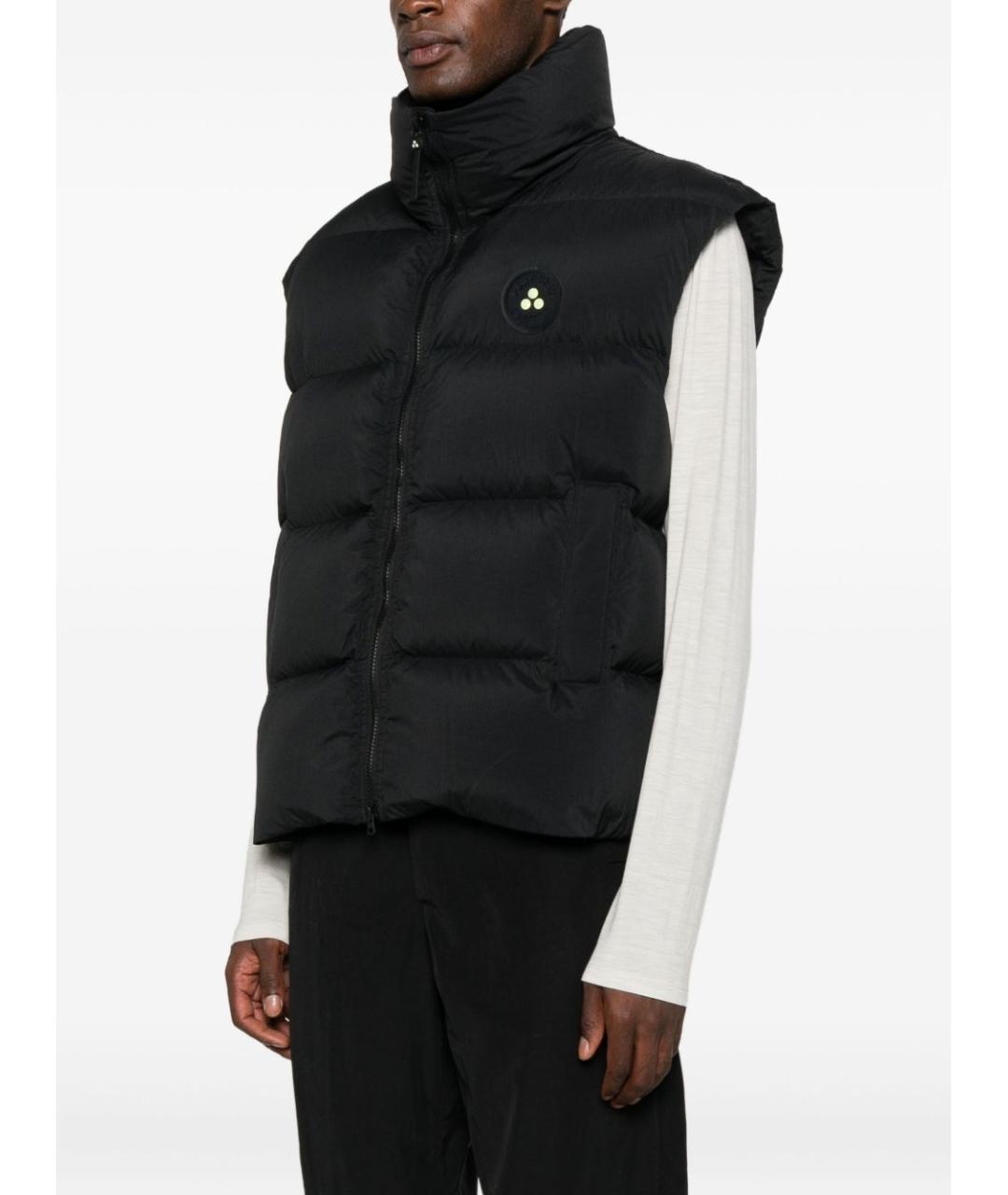 PEUTEREY Черный полиамидовый жилет, фото 2