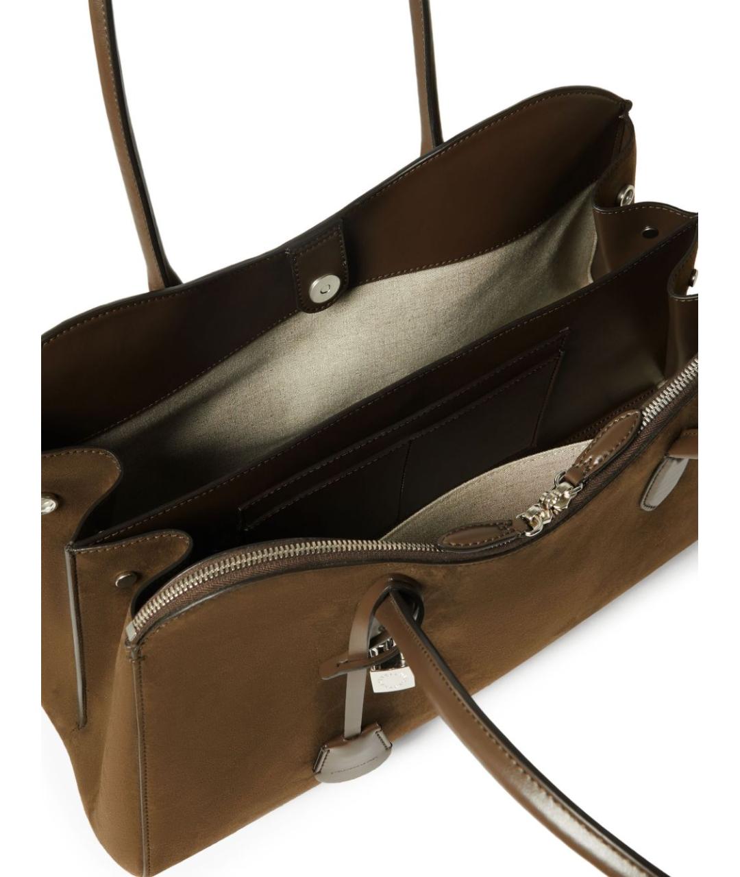 STELLA MCCARTNEY Коричневая сумка тоут, фото 3