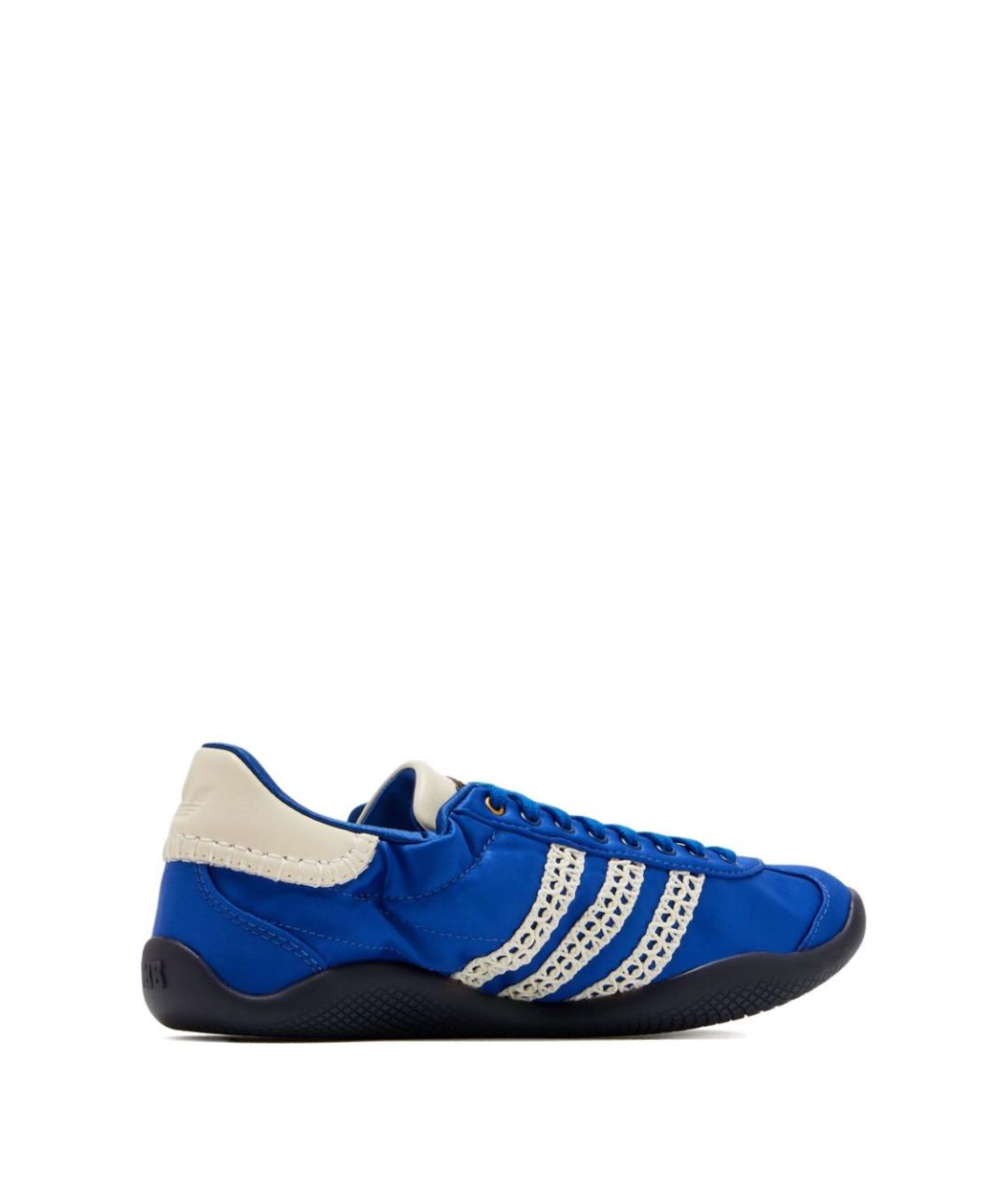 ADIDAS Синие синтетические низкие кроссовки / кеды, фото 3