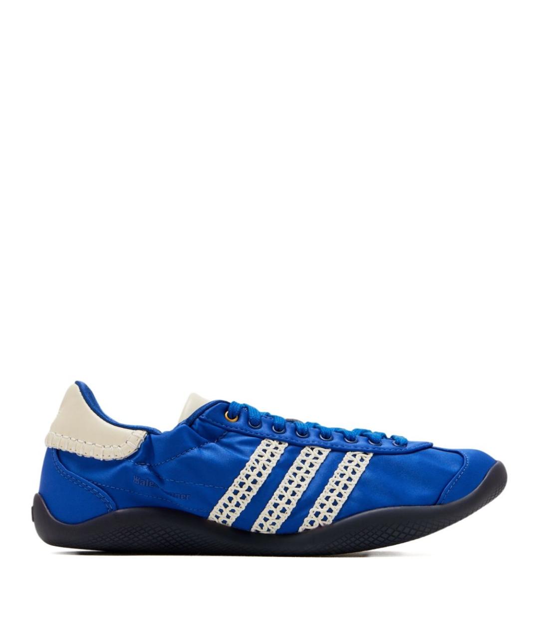 ADIDAS Синие синтетические низкие кроссовки / кеды, фото 1