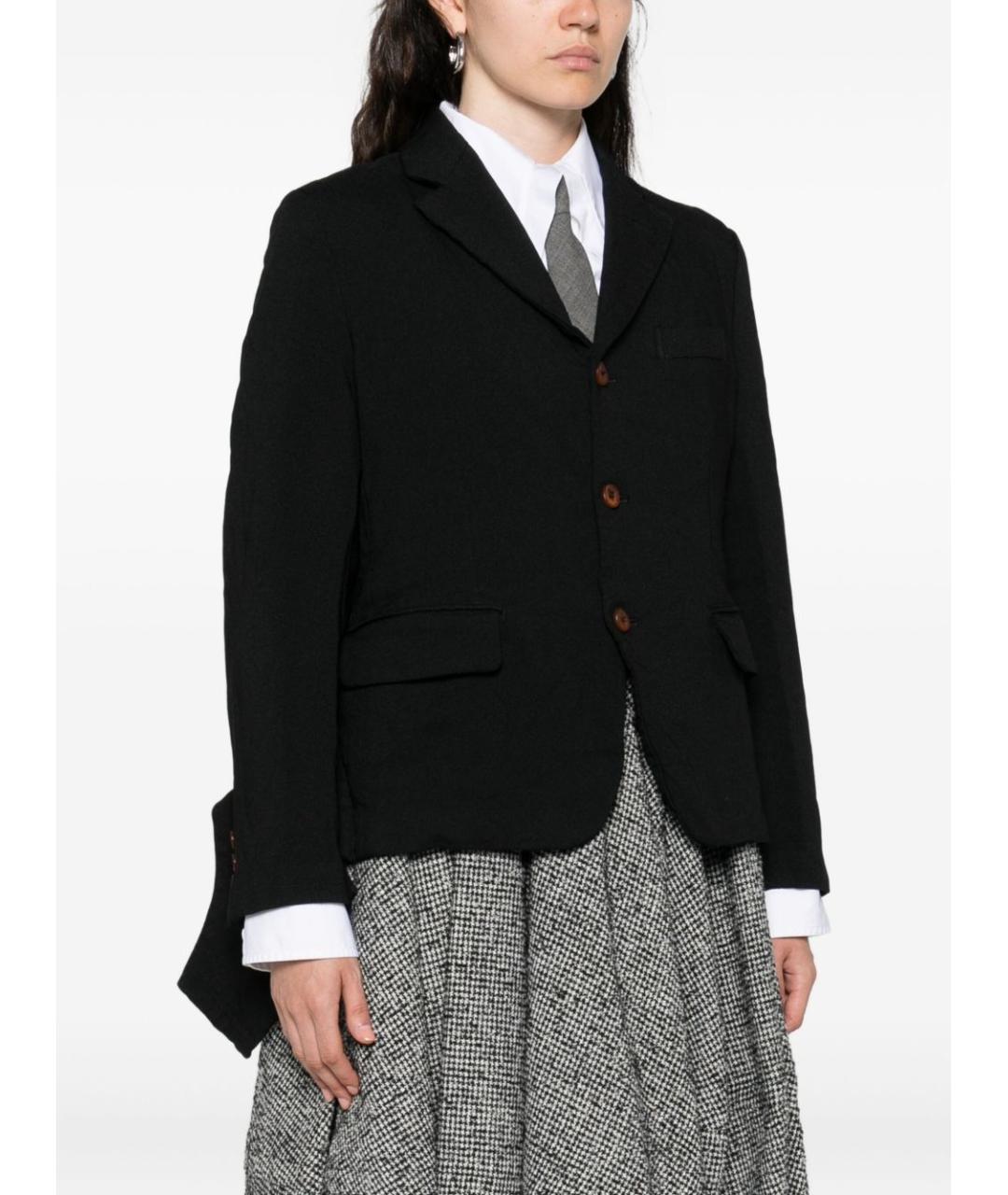 COMME DES GARÇONS Черный жакет/пиджак, фото 2