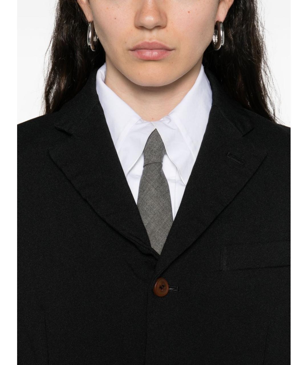 COMME DES GARÇONS Черный жакет/пиджак, фото 5