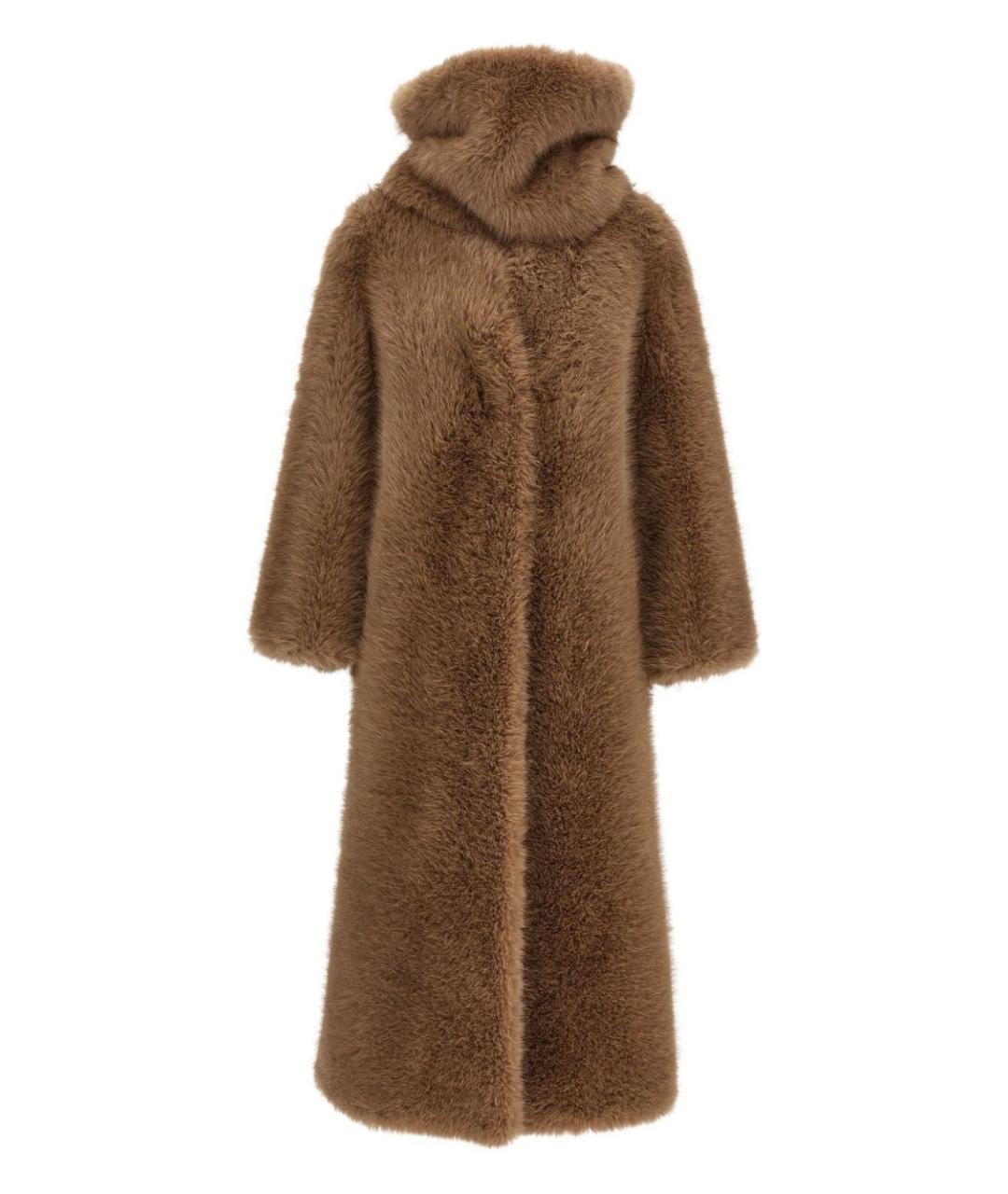B&B COUTURE Коричневая шуба, фото 3