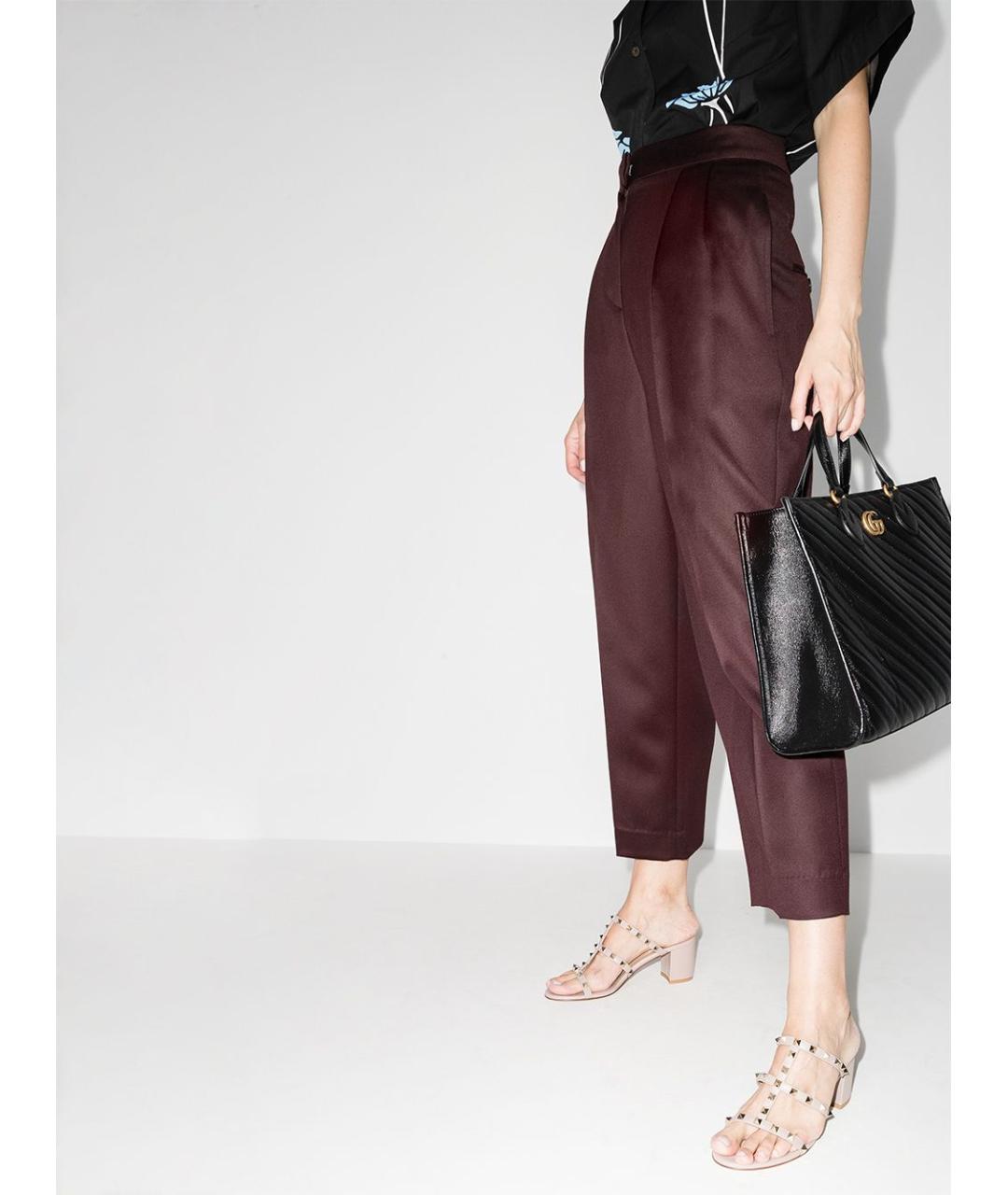 VALENTINO Бежевые кожаные босоножки, фото 2