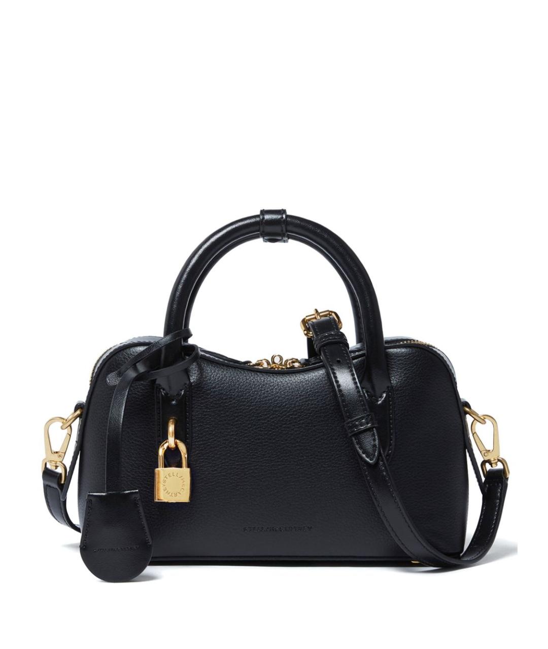 STELLA MCCARTNEY Черная сумка с короткими ручками, фото 1