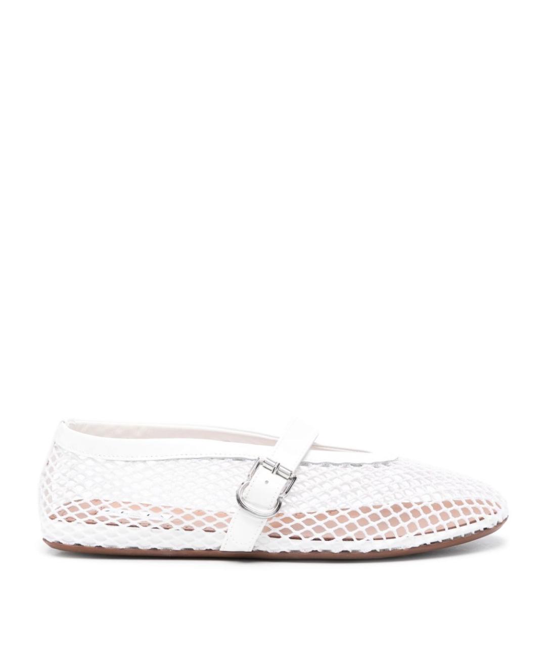 ALAIA Белые кожаные балетки, фото 1