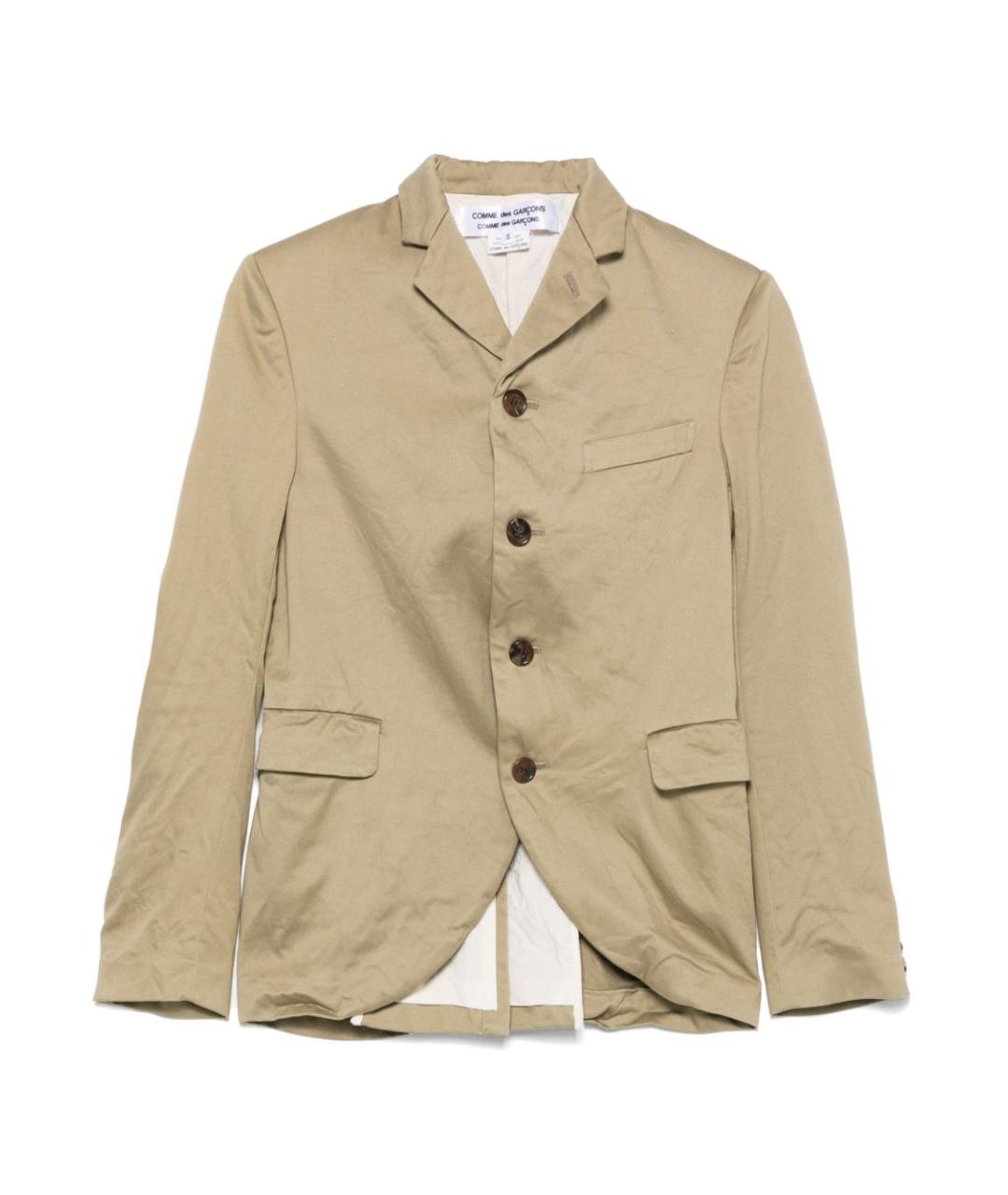 COMME DES GARÇONS Хаки хлопковый жакет/пиджак, фото 1