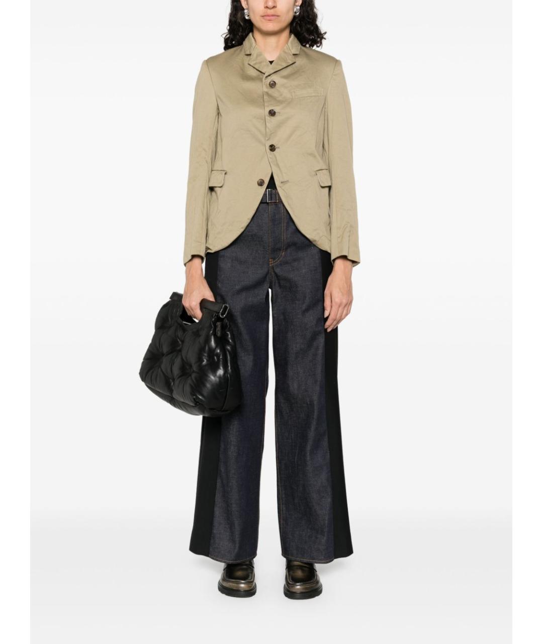 COMME DES GARÇONS Хаки хлопковый жакет/пиджак, фото 5