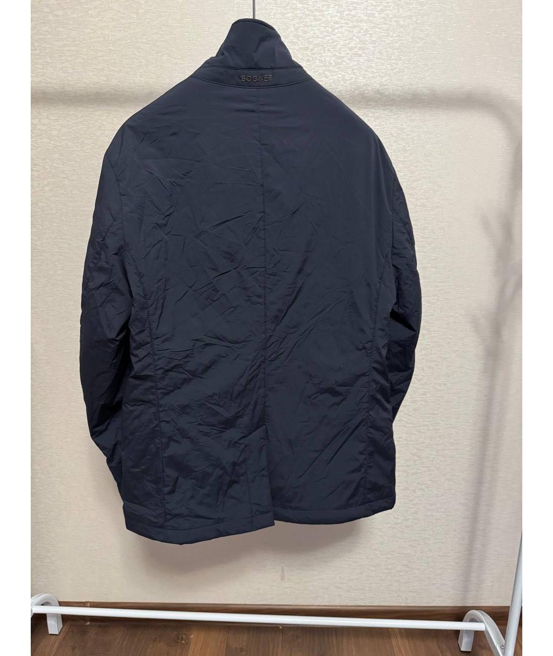 BOGNER Темно-синяя полиамидовая куртка, фото 2