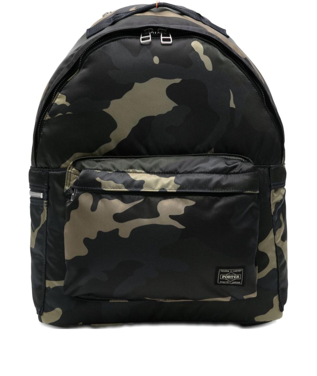 PORTER-YOSHIDA & CO Коричневый синтетический рюкзак, фото 1