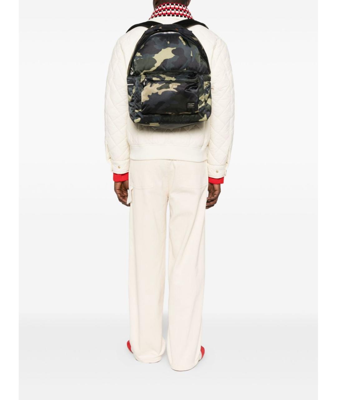 PORTER-YOSHIDA & CO Коричневый синтетический рюкзак, фото 2