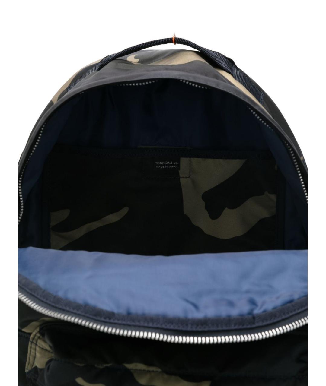 PORTER-YOSHIDA & CO Коричневый синтетический рюкзак, фото 4
