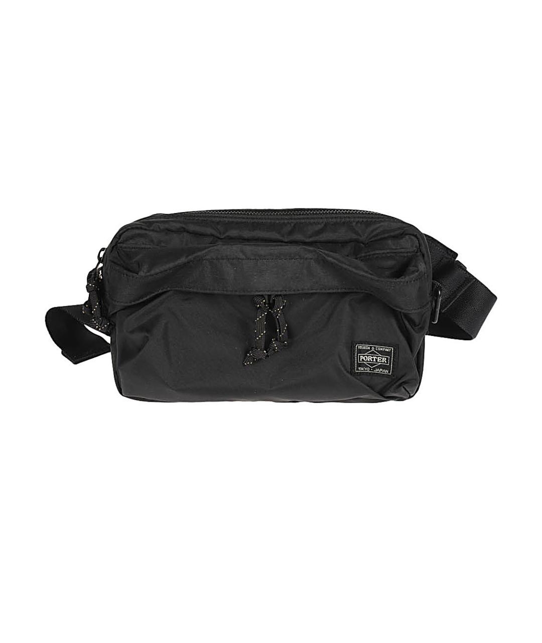 PORTER-YOSHIDA & CO Черная синтетическая поясная сумка, фото 1