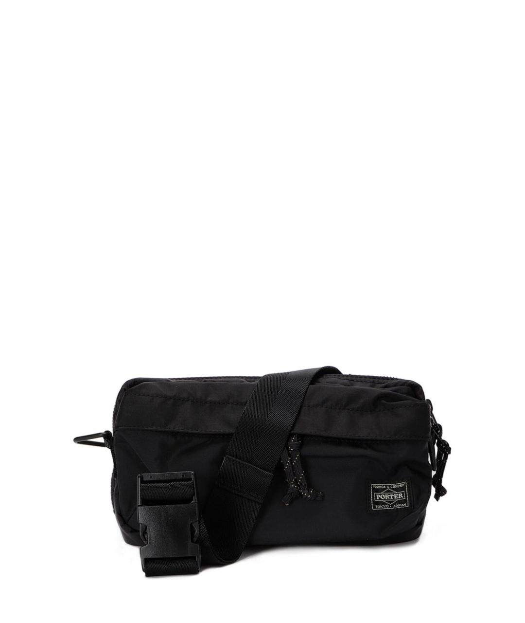 PORTER-YOSHIDA & CO Черная синтетическая поясная сумка, фото 6