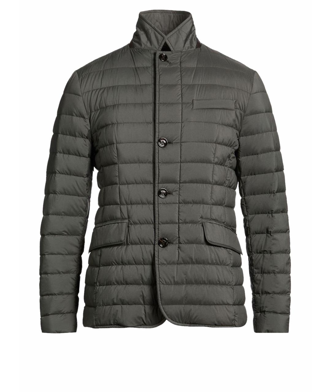 MOORER Хаки полиамидовая куртка, фото 1