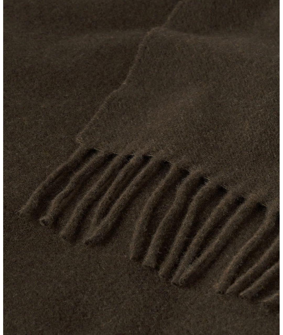 TOTEME Коричневый кашемировый шарф, фото 3