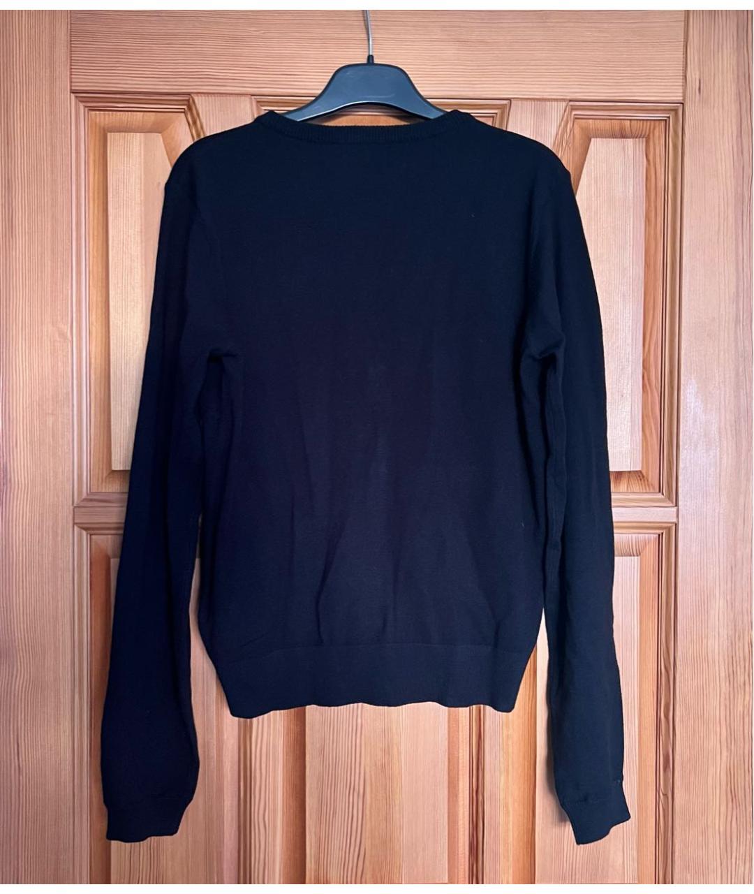 JOHN RICHMOND Черный вискозный кардиган, фото 2