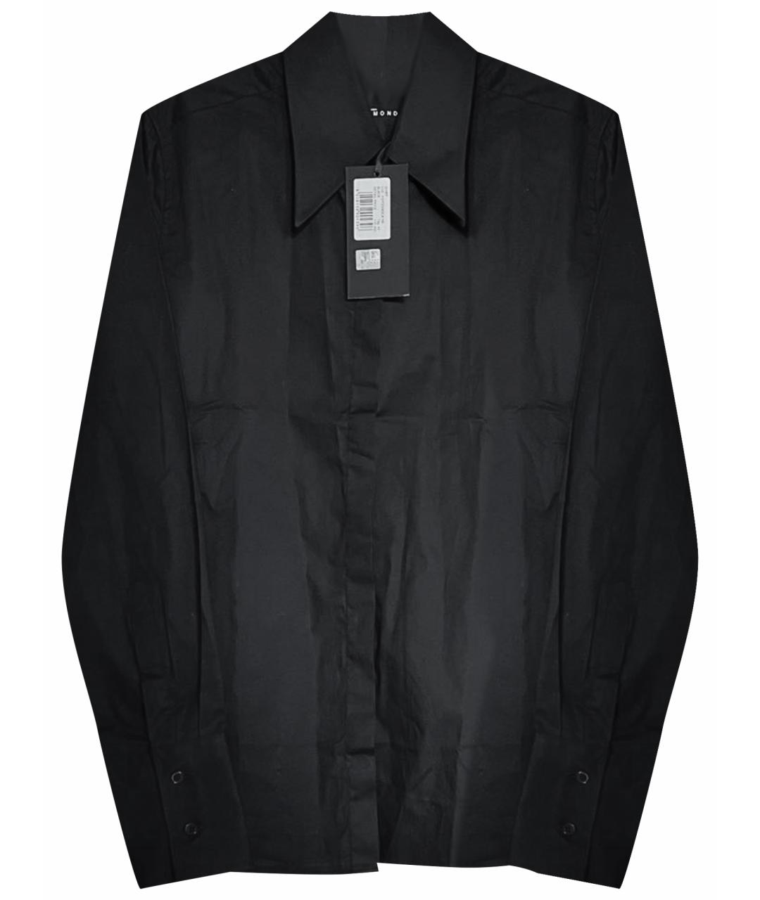 JOHN RICHMOND Черная хлопковая рубашка, фото 1