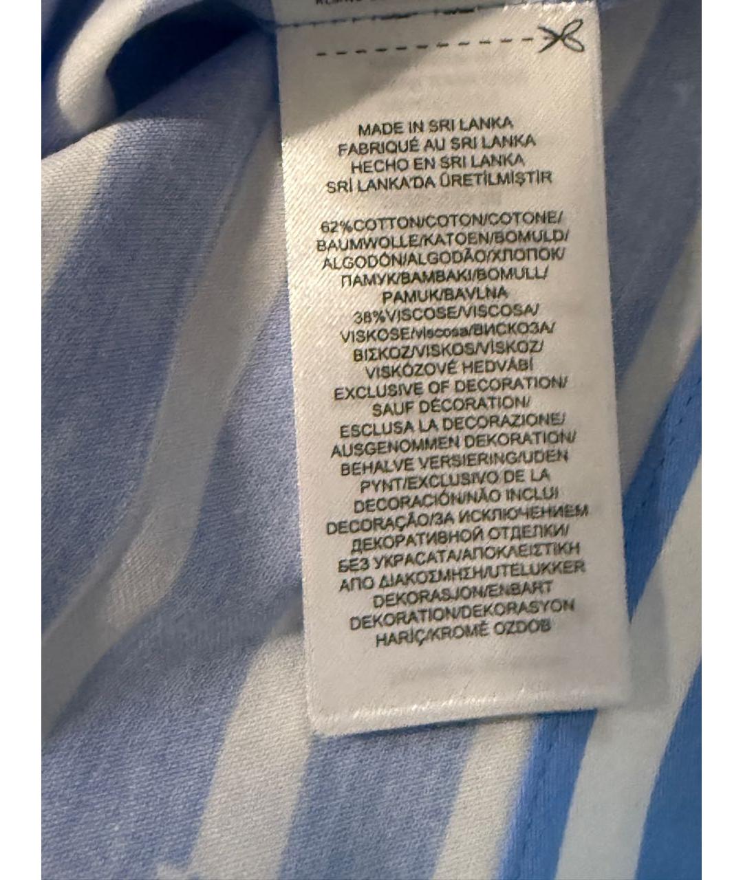 RALPH LAUREN Голубая пижамы и сорочки, фото 4