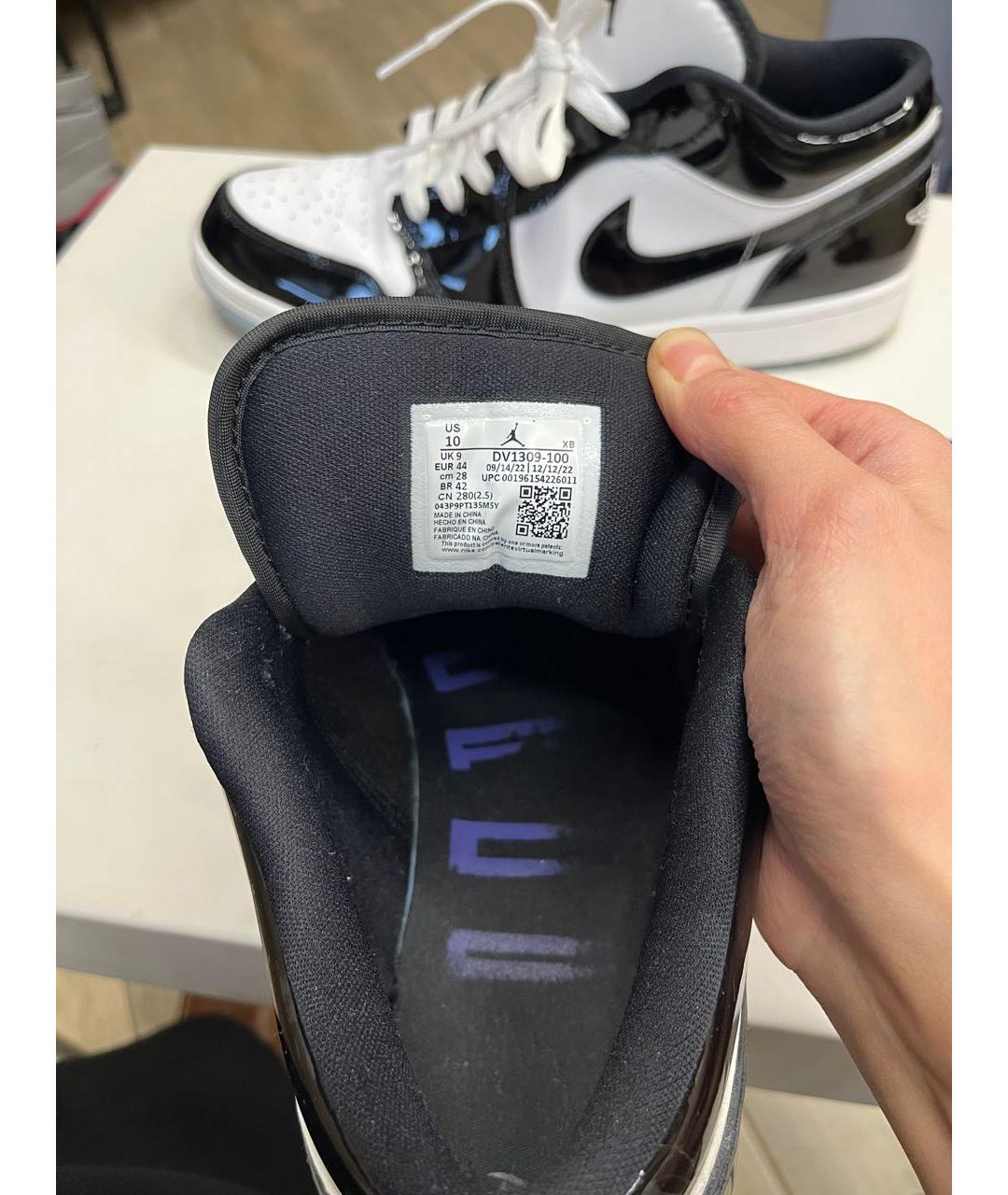 JORDAN Мульти кожаные низкие кроссовки / кеды, фото 7