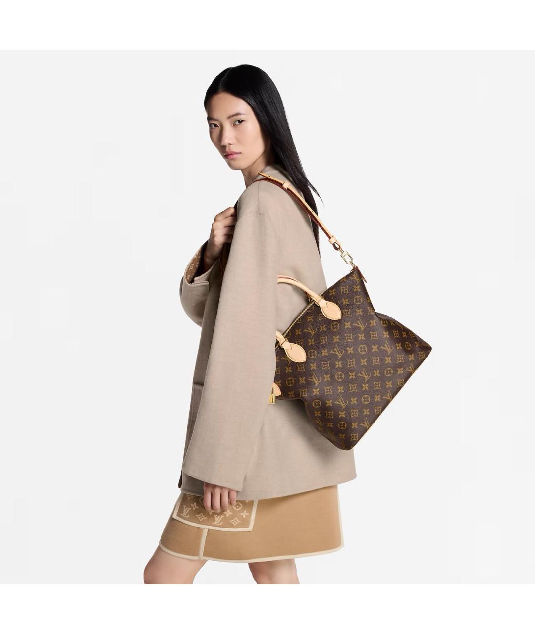 LOUIS VUITTON Коричневая сумка через плечо, фото 6