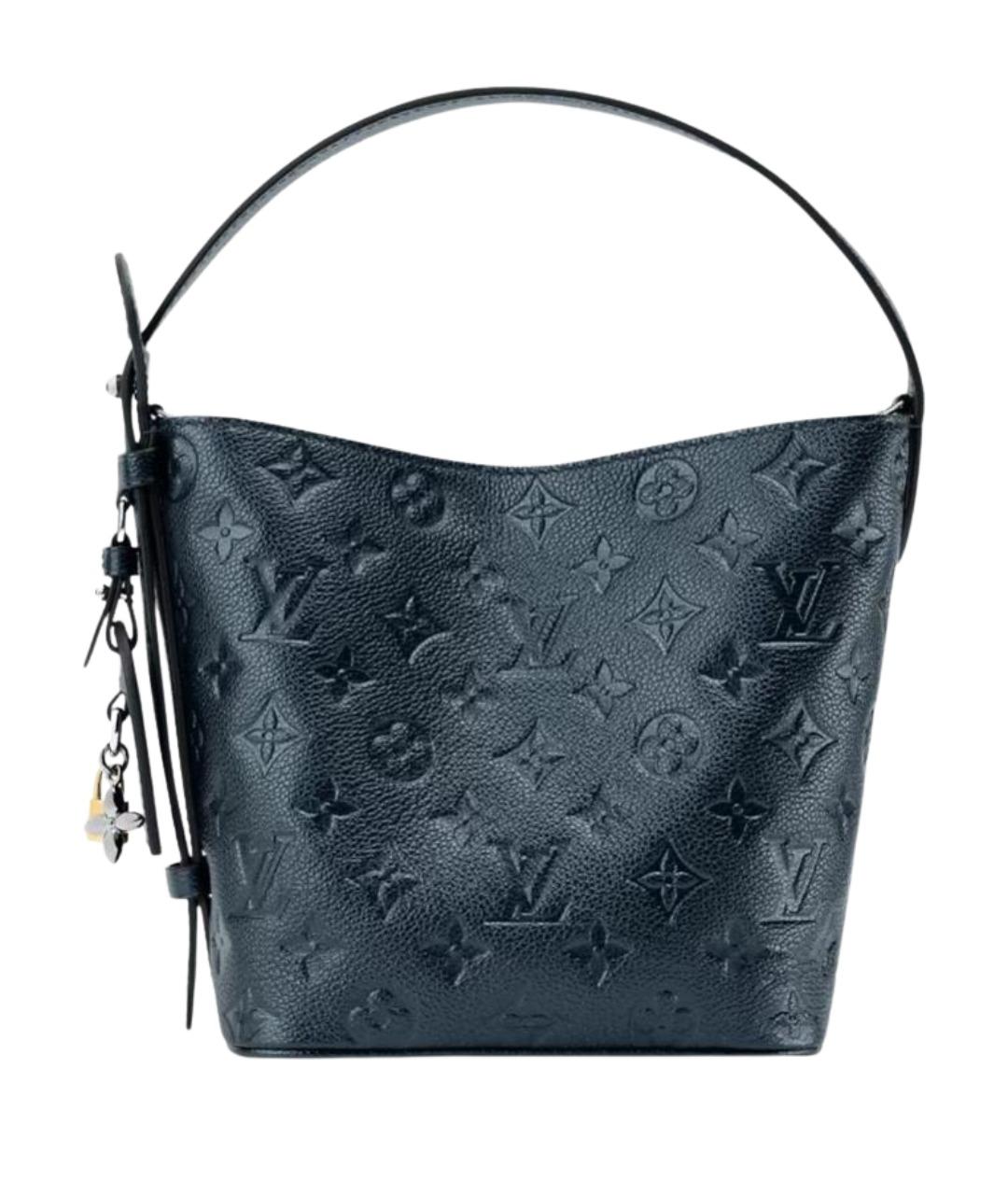 LOUIS VUITTON Синяя кожаная сумка через плечо, фото 1