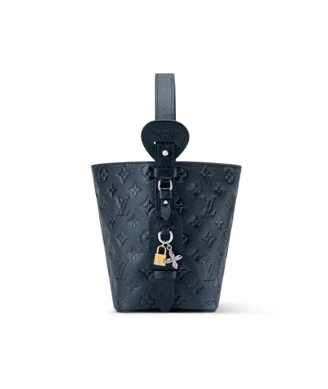 LOUIS VUITTON Синяя кожаная сумка через плечо, фото 6