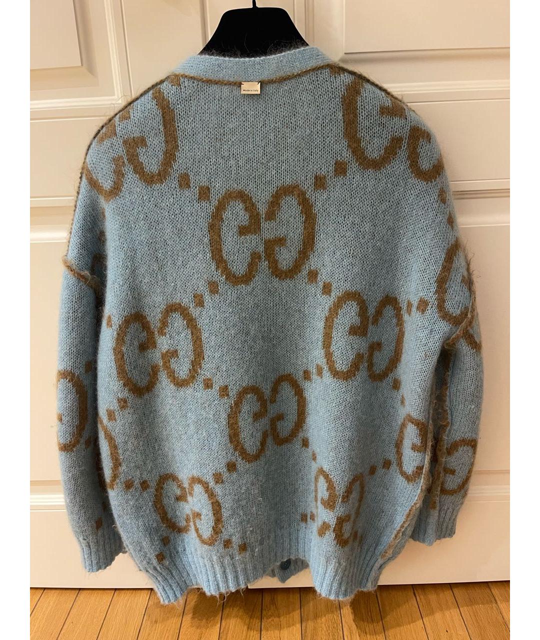 GUCCI Мульти шерстяной кардиган, фото 2