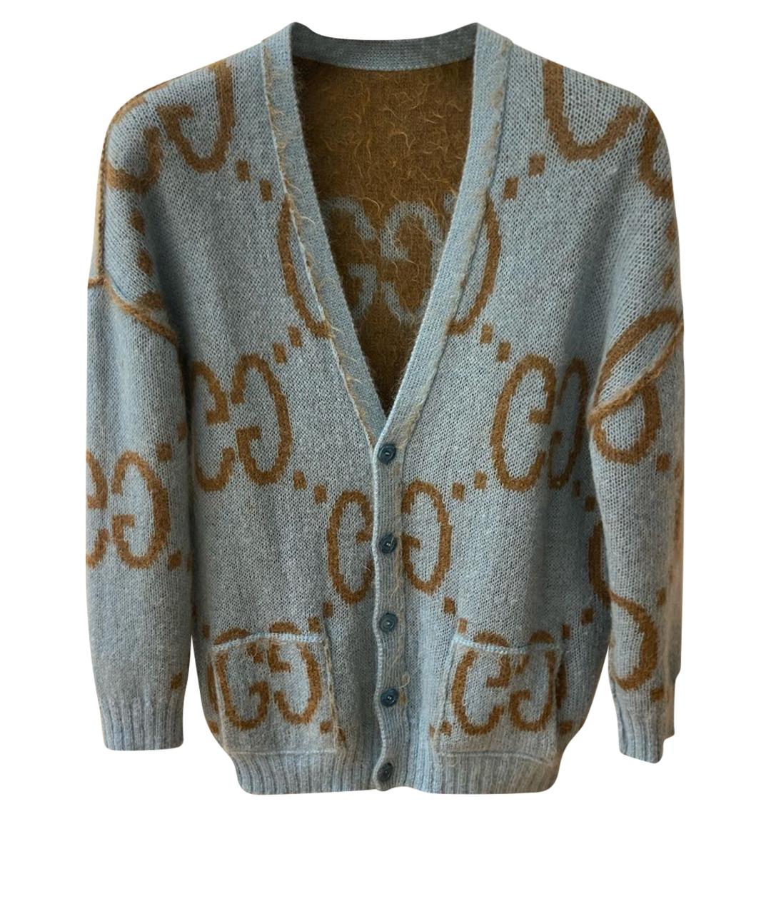 GUCCI Мульти шерстяной кардиган, фото 1