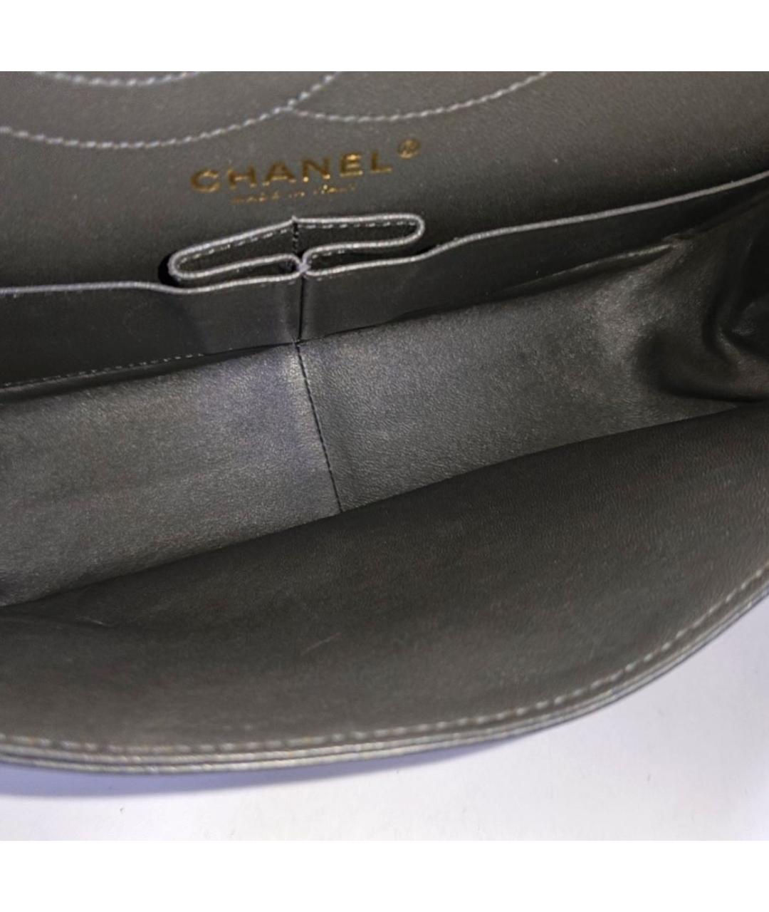 CHANEL Черная кожаная сумка через плечо, фото 2