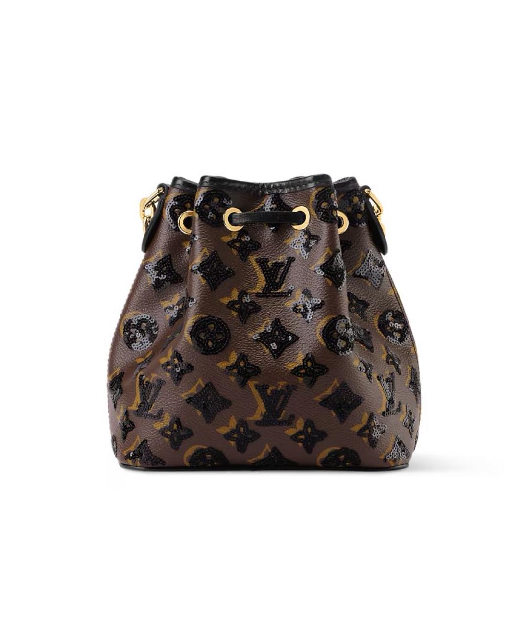 LOUIS VUITTON Коричневая сумка через плечо, фото 5