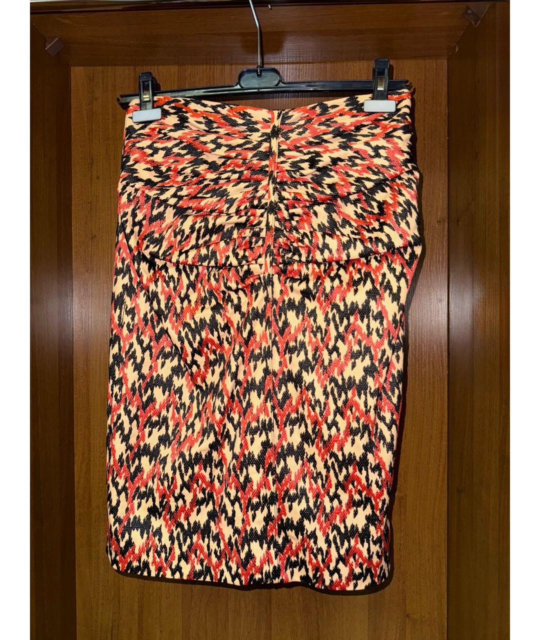 BALENCIAGA Бежевая полиамидовая юбка миди, фото 2